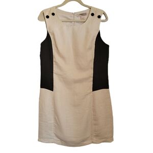 Forever 21  Dress L Large Colorblock Sleeveless Pencil 